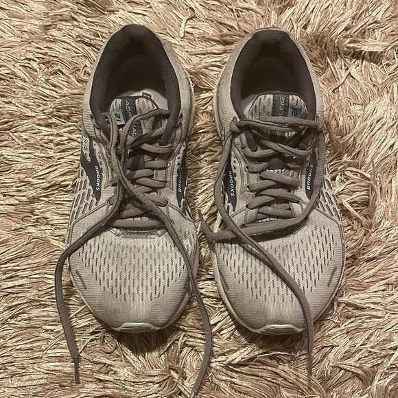 BROOK’S Adrenaline 12 Gray Athletic Tennis‎ Shoes Size 6.5 - Picture 1 of 9